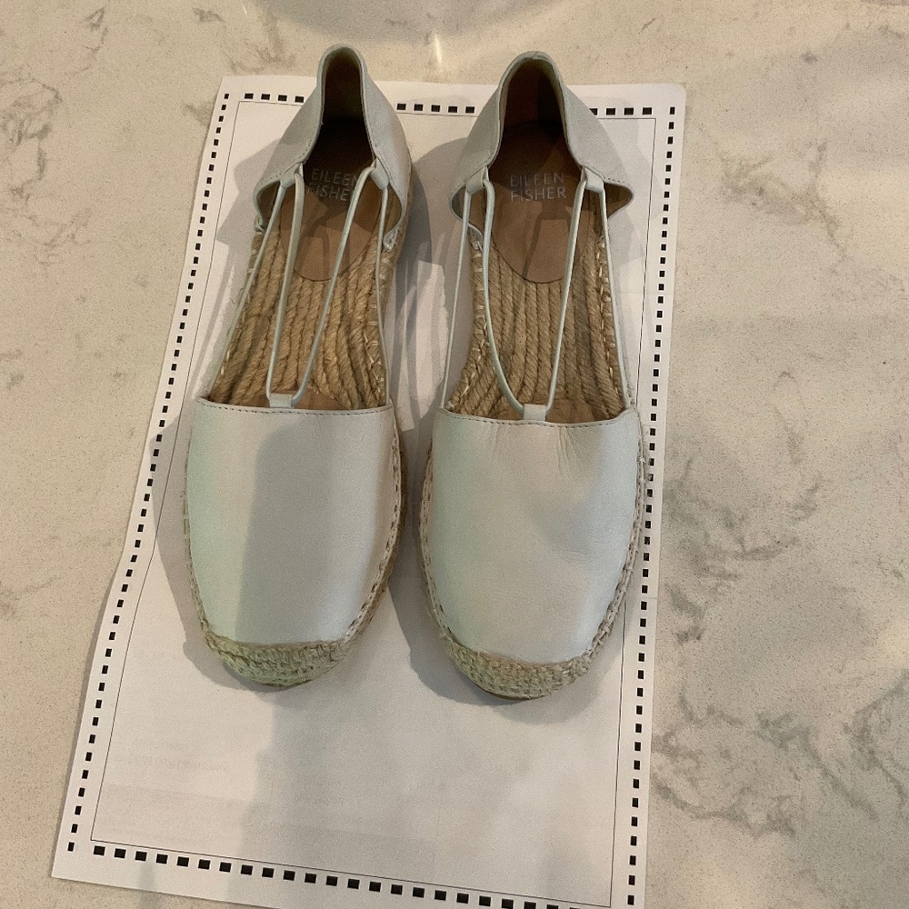 Eileen Fisher Lee Espadrille White/cream